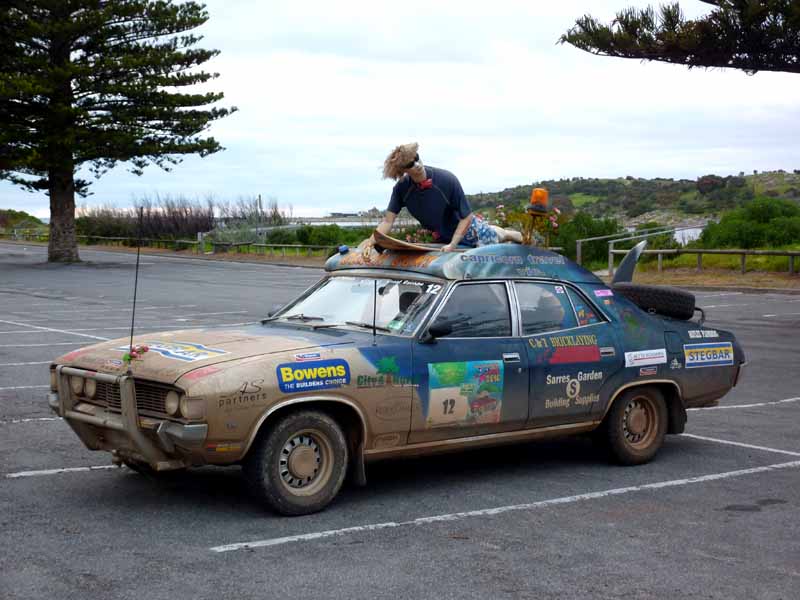 Alex and Bob`s Blue Sky Scotland Victor Harbor.Granite Island
