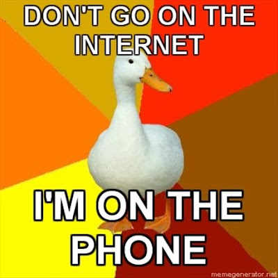 Technologically Impaired Duck