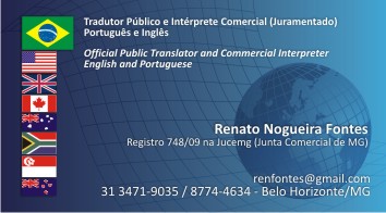 Concurso obrigatório para tradutor público e intérprete comercial