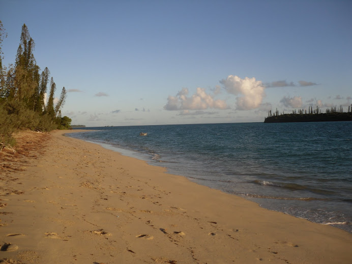 Plage vierge près de Kuto - Ile des Pins