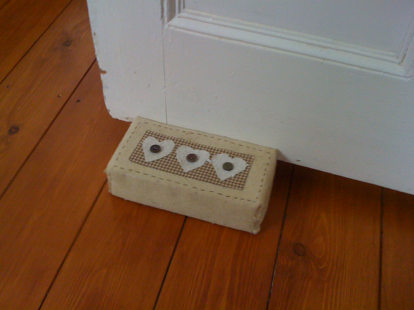 BreadandCircuses Brick Doorstop Craft Project