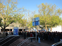 Essen Spiel 2010 - Day 1 The Crowds Queuing to Get In
