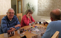 The Players during a game of Fresco