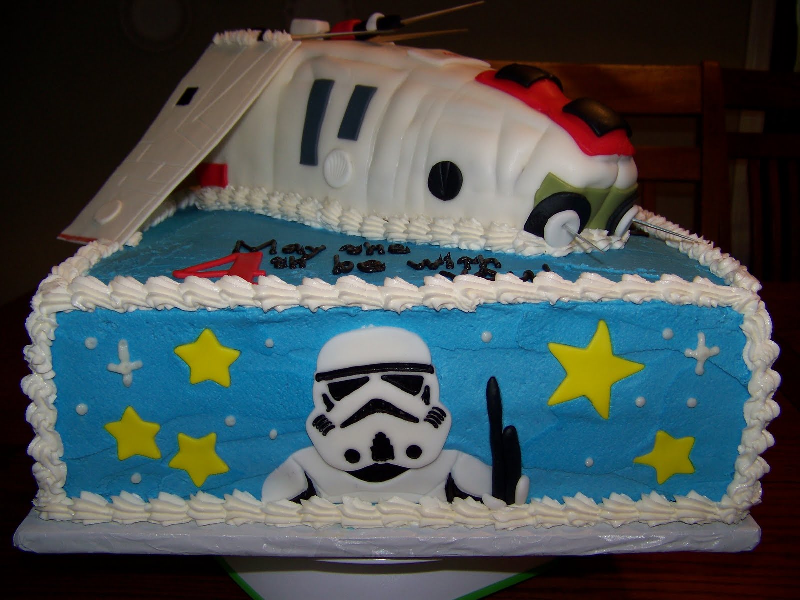 Star Wars Clone Birthday Cake 3