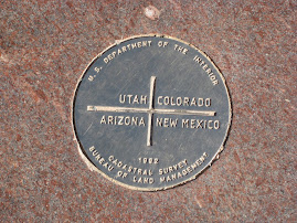Four Corners BLM Plate