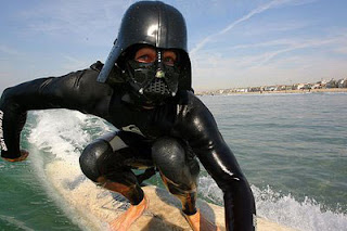Darth Vader Surfing