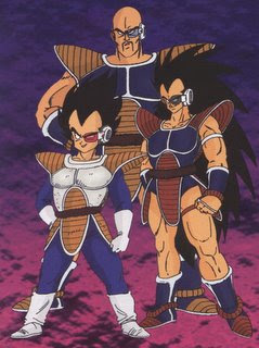 Alianza del mal DBZ: Raditz+vegeta+y+napa