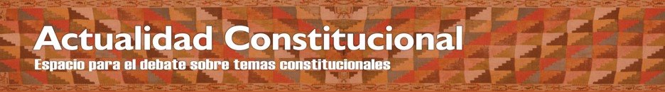 Actualidad constitucional