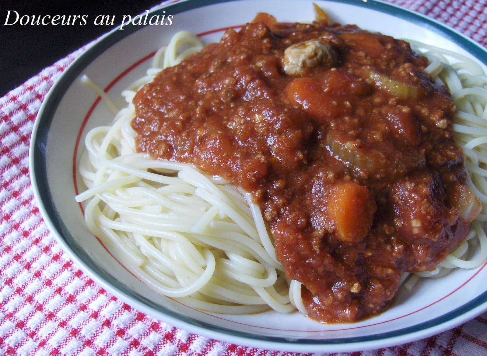 Douceurs au palais Sauce à spaghetti (mijoteuse)