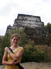 In Front of a Pyramid in Tepotzlan