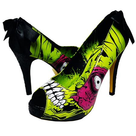 Ropa alternativa oscura: Iron Fist, Hell Bunny, Queen of Darkness...  Iron+fist+zombie+shoes