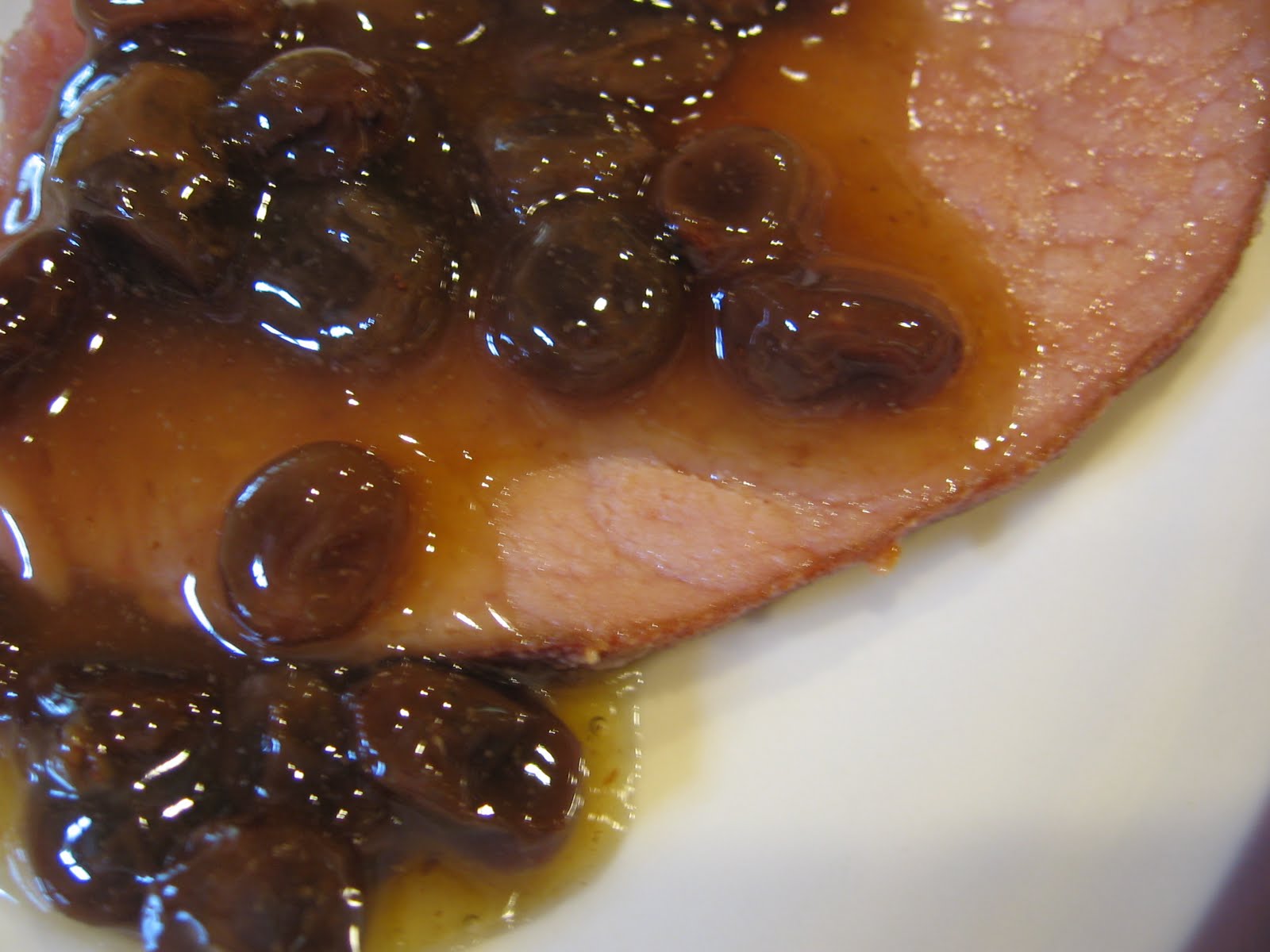 cookin' up north Raisin Sauce Recipe for Ham