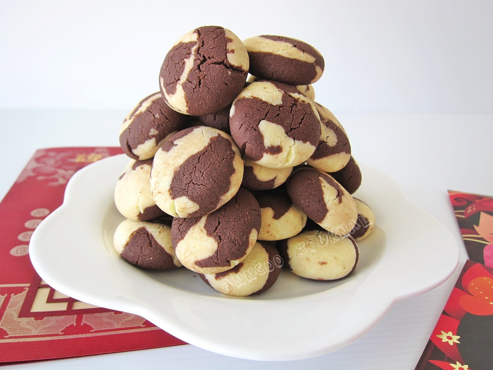 Chocolate Marbled Cookies Anncoo Journal