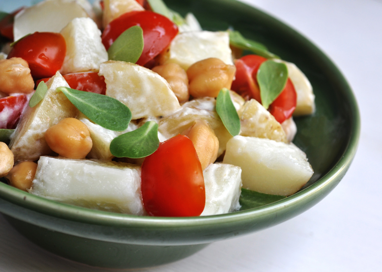 Anja's Food 4 Thought Summer Light Potato Salad