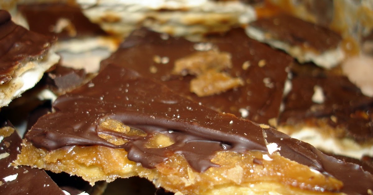 Happy Go Marni The Ultimate Passover Snack Caramel Matzoh Crunch