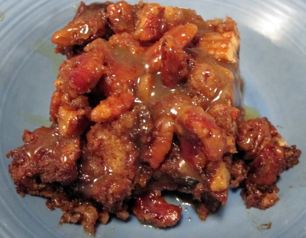 Happy Go Marni Chocolate Babka Bread Pudding with Brown Sugar Streusel