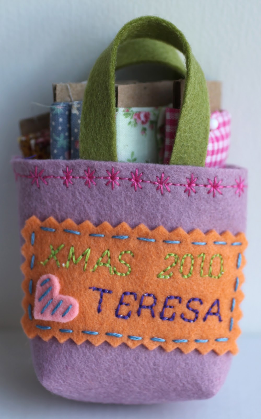 Handmade for christmas: easy crafts and creative ideas for sewing Green Bag Lady: Handmade Christmas III