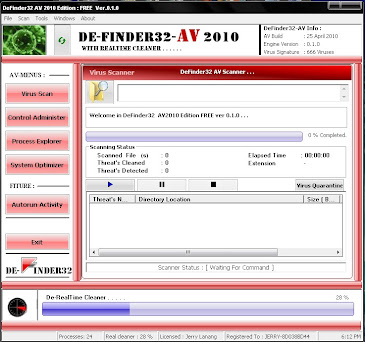De-Finder32-AntiVirus 2010