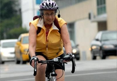 Image of Austin bike commuter Katy Kappel