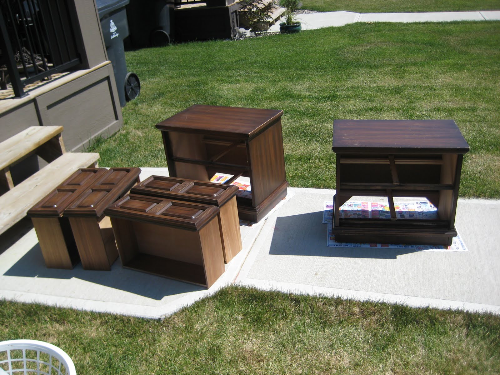 Laura Thoughts Refinished Bedside Tables