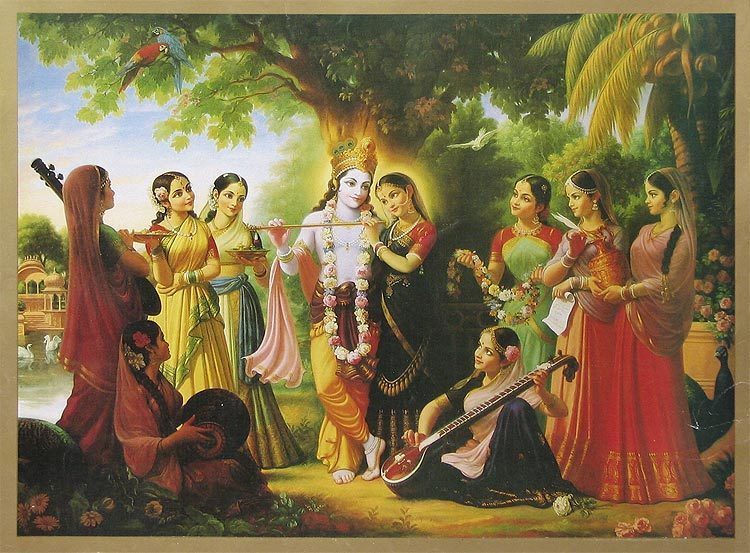 Krisnha y las gopis