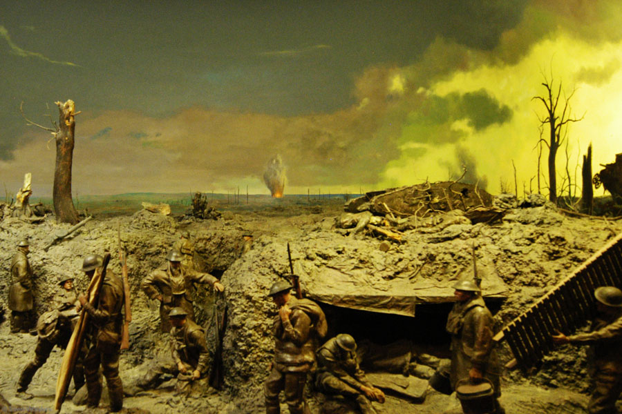 Army Men Diorama