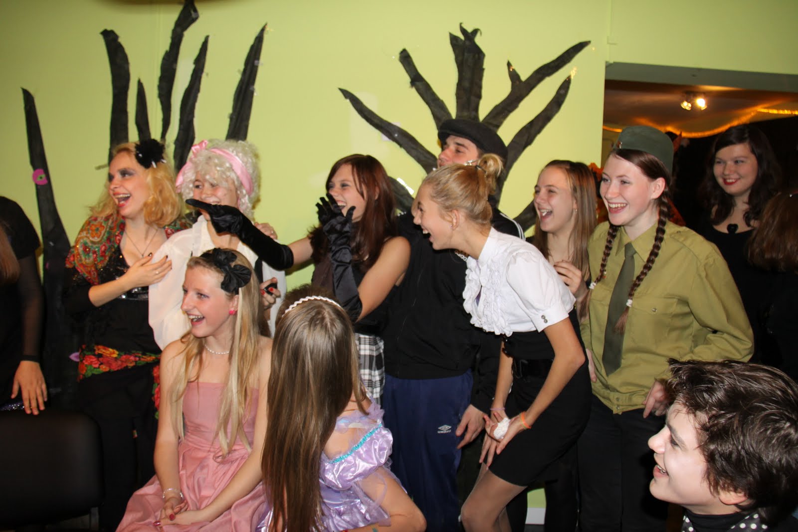 Cross Culture Ukraine Teen Halloween Party