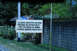 Keep Philippines Clean Signpost