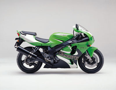 Kawasaki ZX7R Motorsports Green