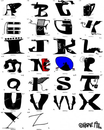 New Graffiti Graffiti Fonts Gothic Graffiti Alphabet Letters
