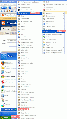 How to open the program MS Paint from START button How to open the program MS Paint from START button
