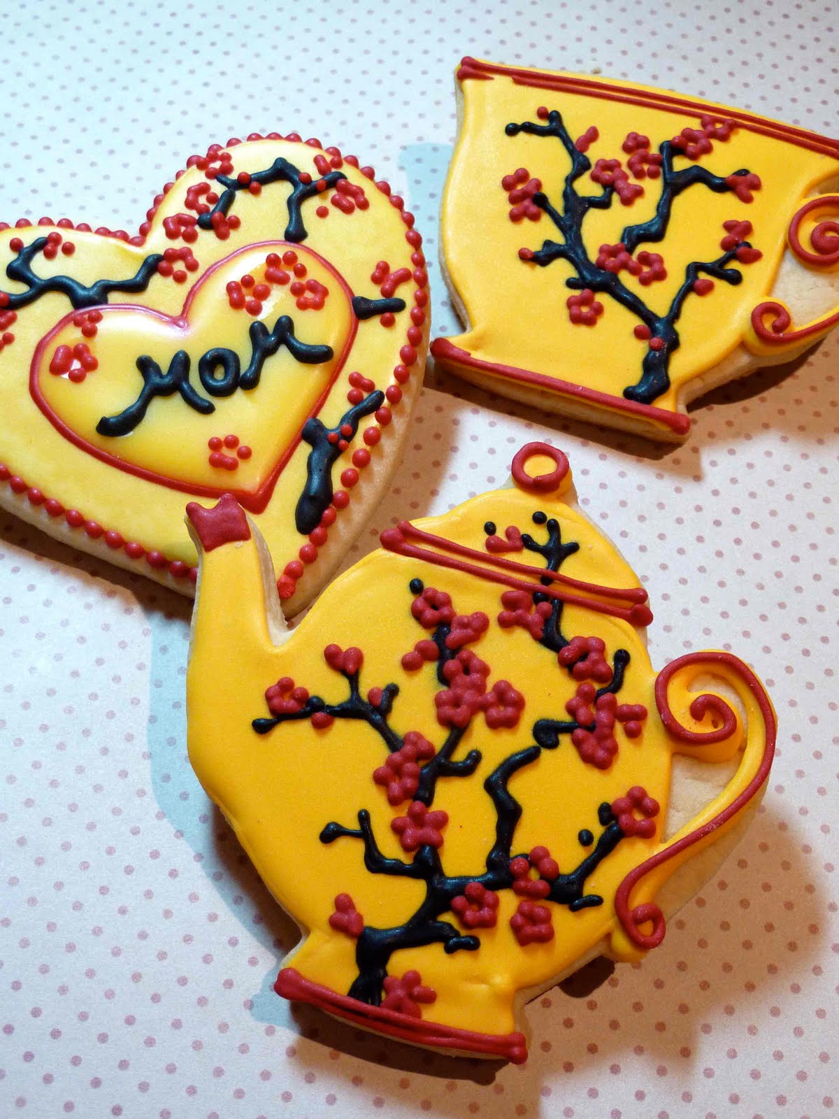 Cookievonster Custom Cookies, Vancouver BC Two more for Mother's Day
