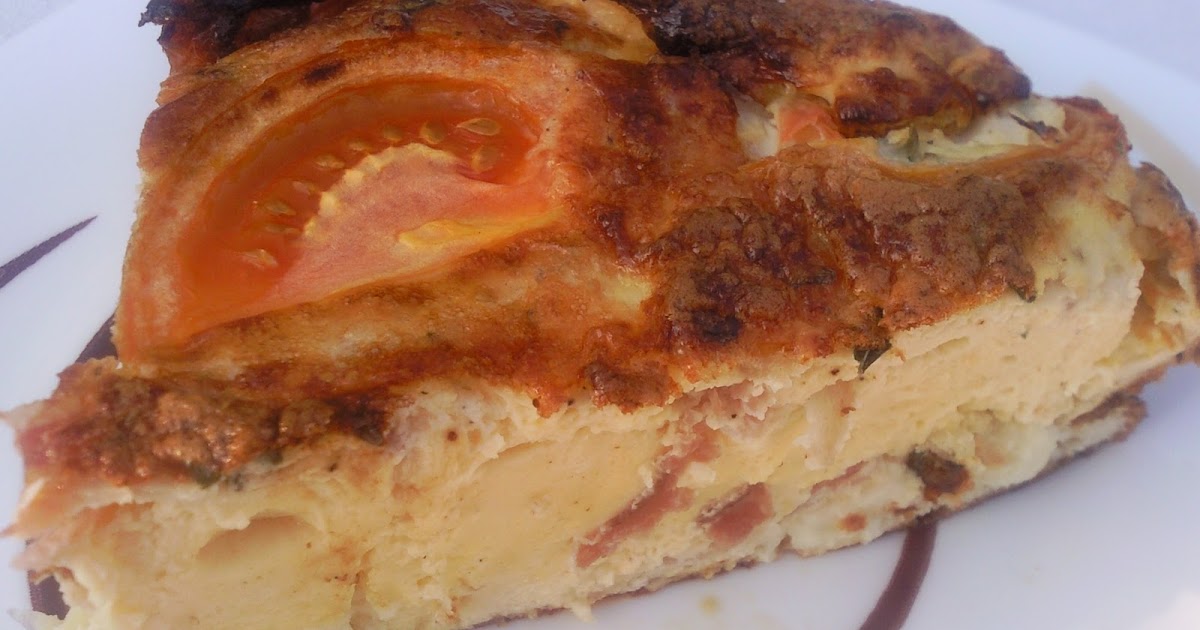 LAS RECETAS DE LAS MELLIZAS TORTILLA AL HORNO CON QUESO Y TOMATE