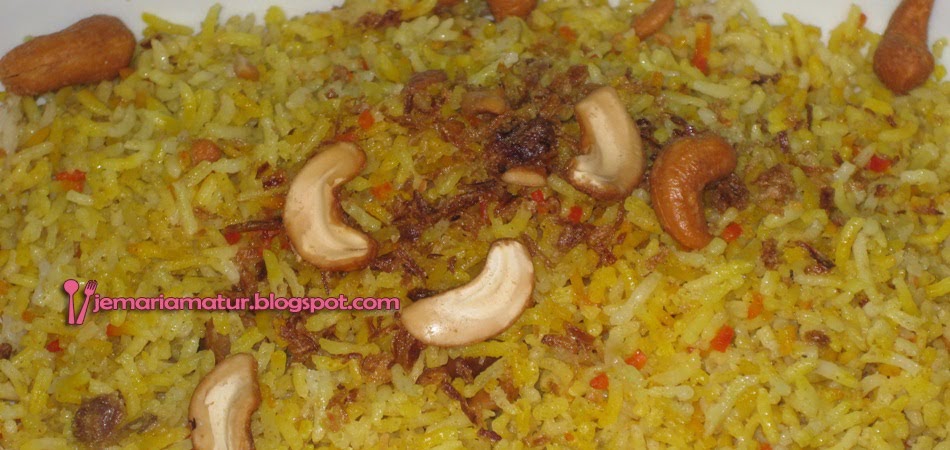 Jendela Dapur Amatur Nasi Briyani