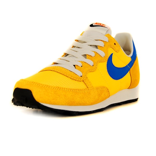 shoes: Nike Challenger - gelb/blau