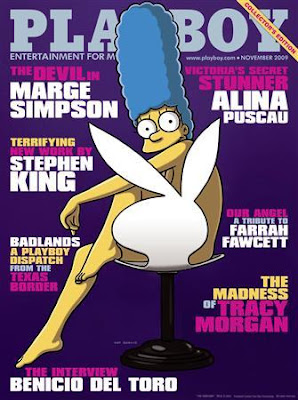 Marge Simpson posará en Playboy Marge+playboy