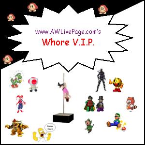 Gamer Whore VIPs
