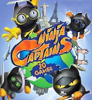 Ninja Captains nintendo wii ds video game box