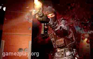 fear 3 video game soldier fires at you