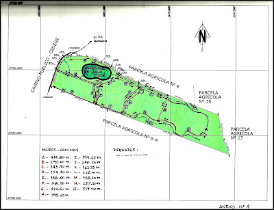 Venta de Hacienda: Muros y Canales de Drenaje