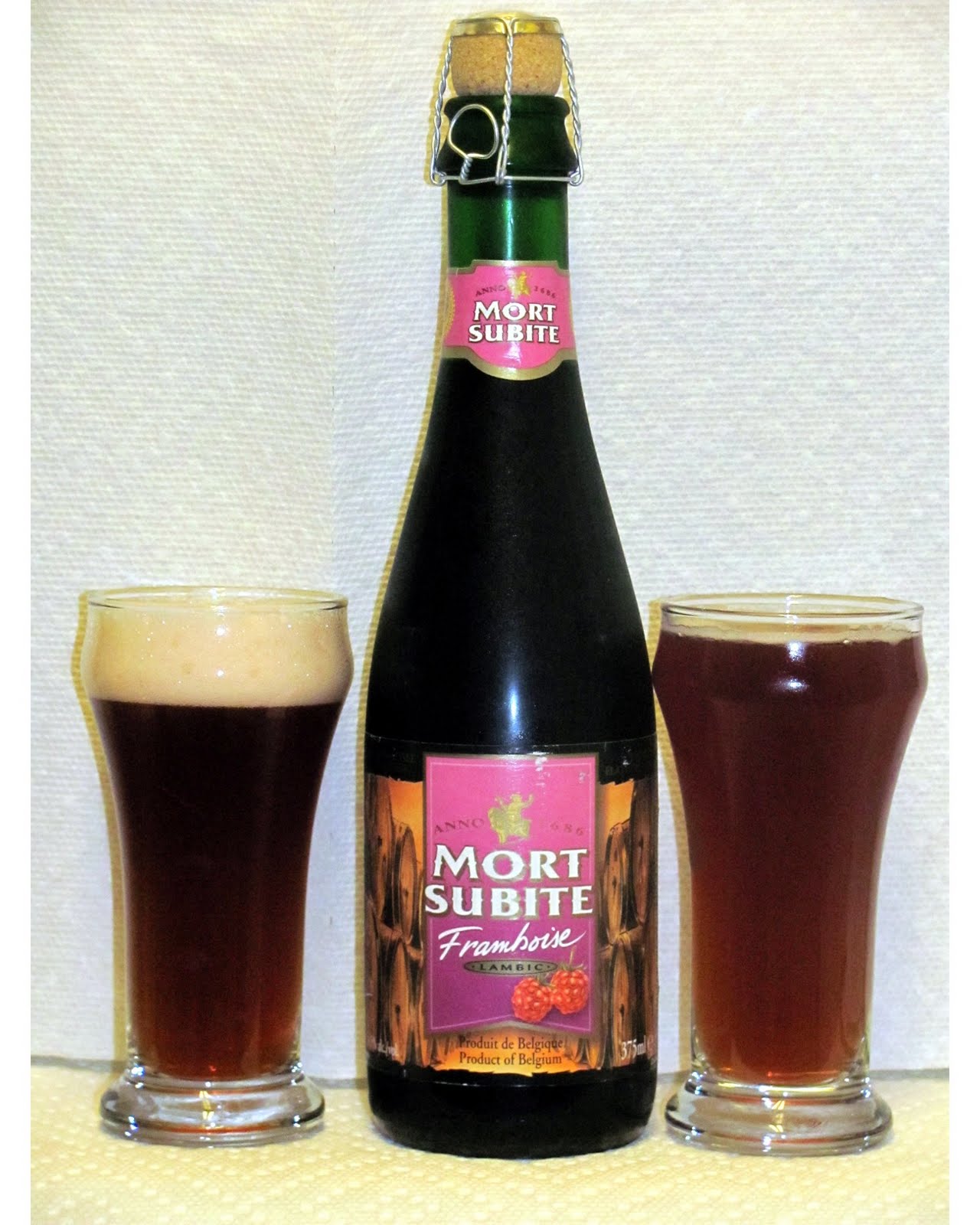 The World of Gord: Beer of the Week - Mort Subite Framboise Lambic