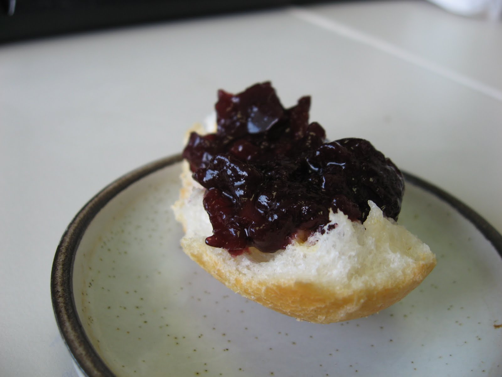 Locally Preserved Rosemary Red Wine Jelly with Shallots