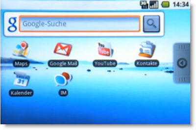 Ein Screenshot zeigt die Icons verschiedener Google Anwendungen auf einem Bildschirm