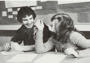 Derek S. and Judy C. Goofing Off