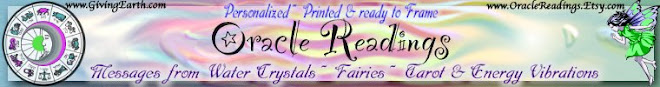 Oracle Readings ~ Peronalized, Printed & Ready to Frame