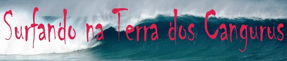 Surfando na Terra dos Cangurus