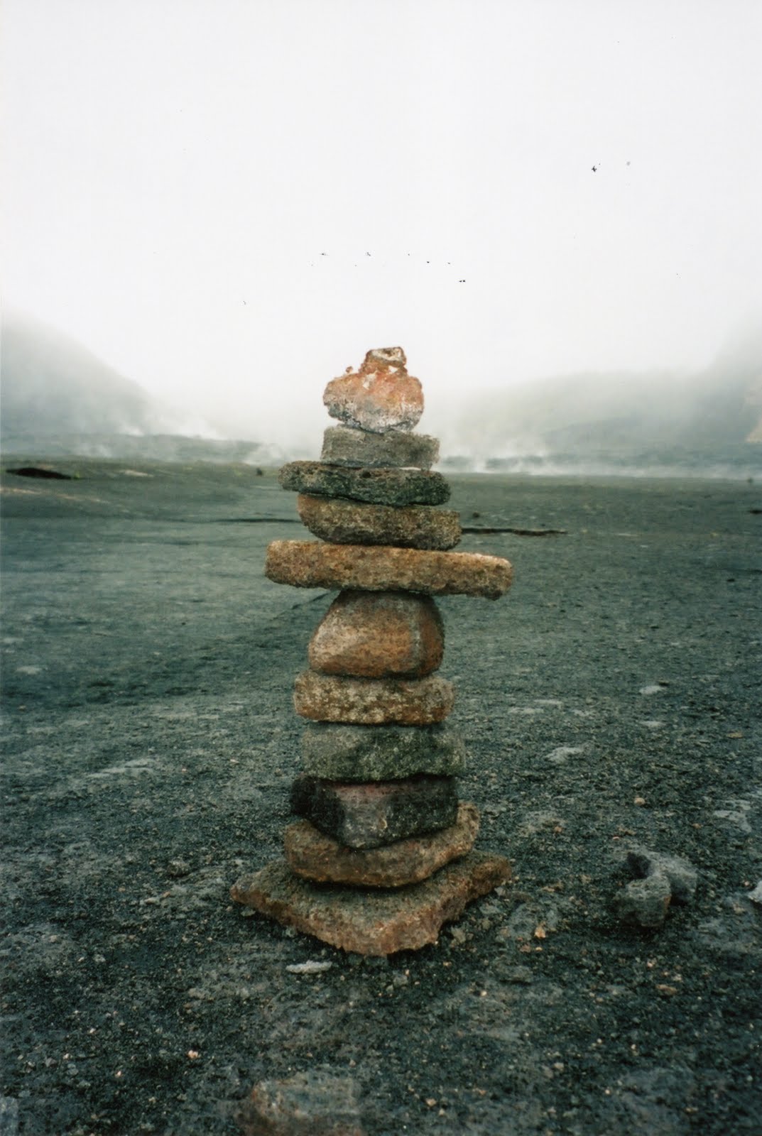 Sharon's Souvenirs The story of stacked rocks continues...