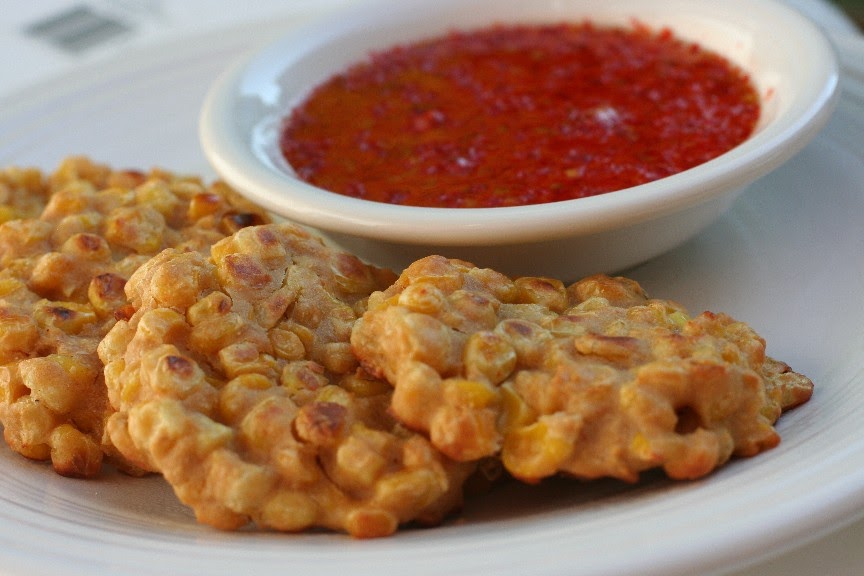 V E G A N D A D Baked Thai Corn Fritters