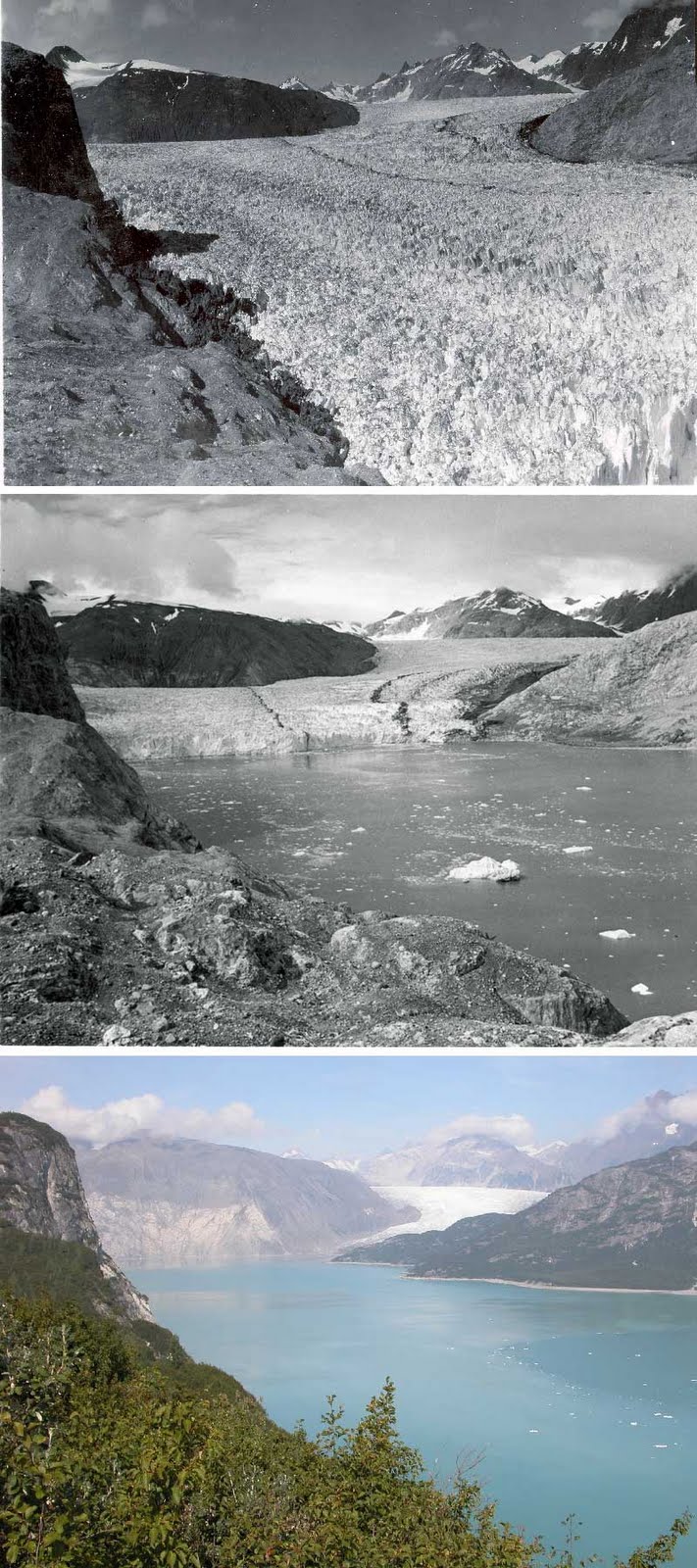 Ice Glaciers Melting