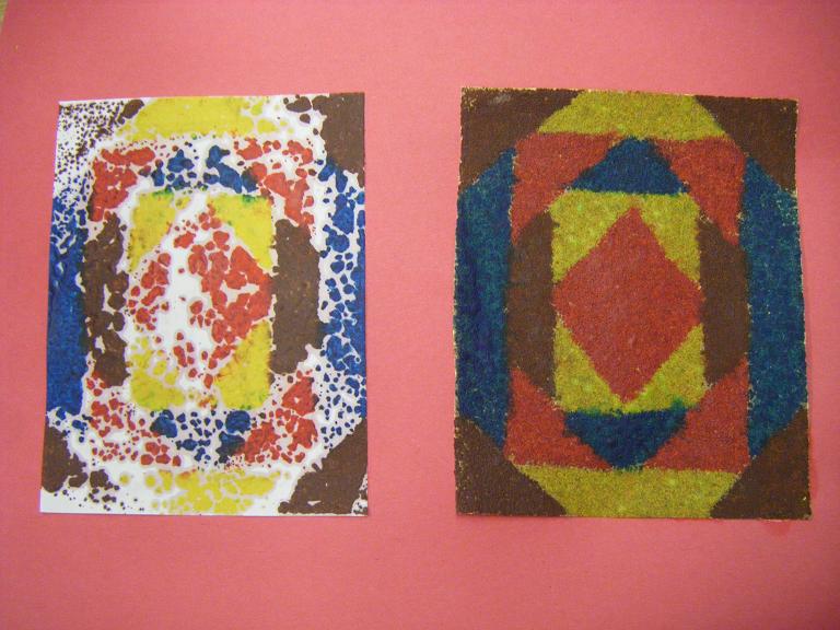 Nicole's Blog Sandpaper Art